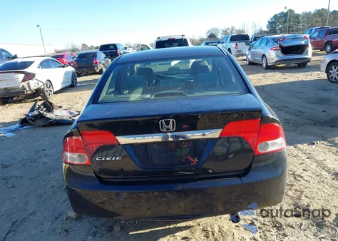 2009 Honda Civic Lx z USA, uszkodzony, nr VIN 1HGFA16569L019505